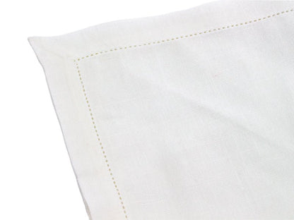 SERVILLETA HEMSTICH COLOR BLANCO - VERANDA INTERIORES