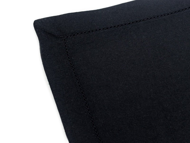 SERVILLETA HEMSTICH COLOR NEGRO - VERANDA INTERIORES