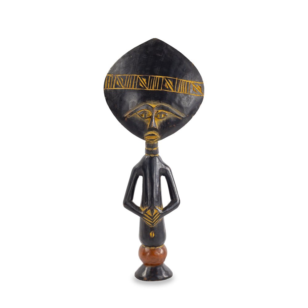 TOTEM TRIBAL MADERA NEGRA - VERANDA INTERIORES