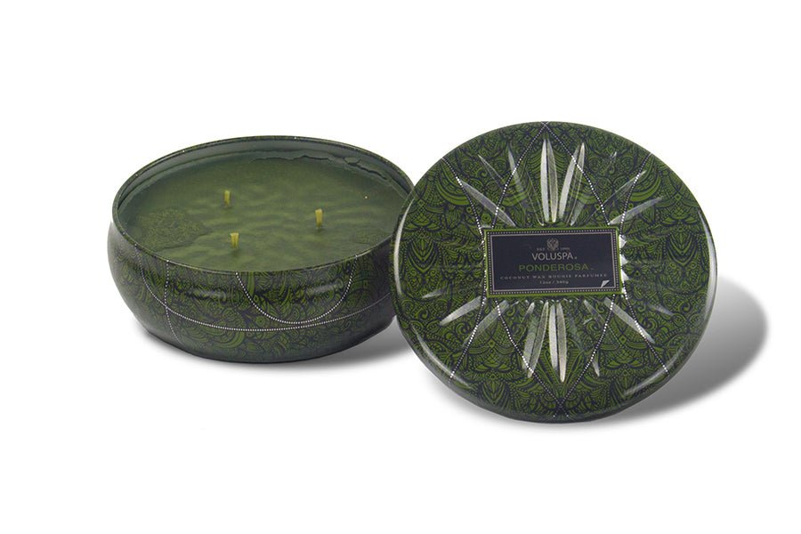 VELADORA PONDEROSA COCONUT - VERANDA INTERIORES